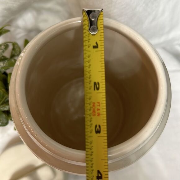 Rae Dunn Polka Dot Blue & Black Canister Stash‎ - Picture 7 of 10